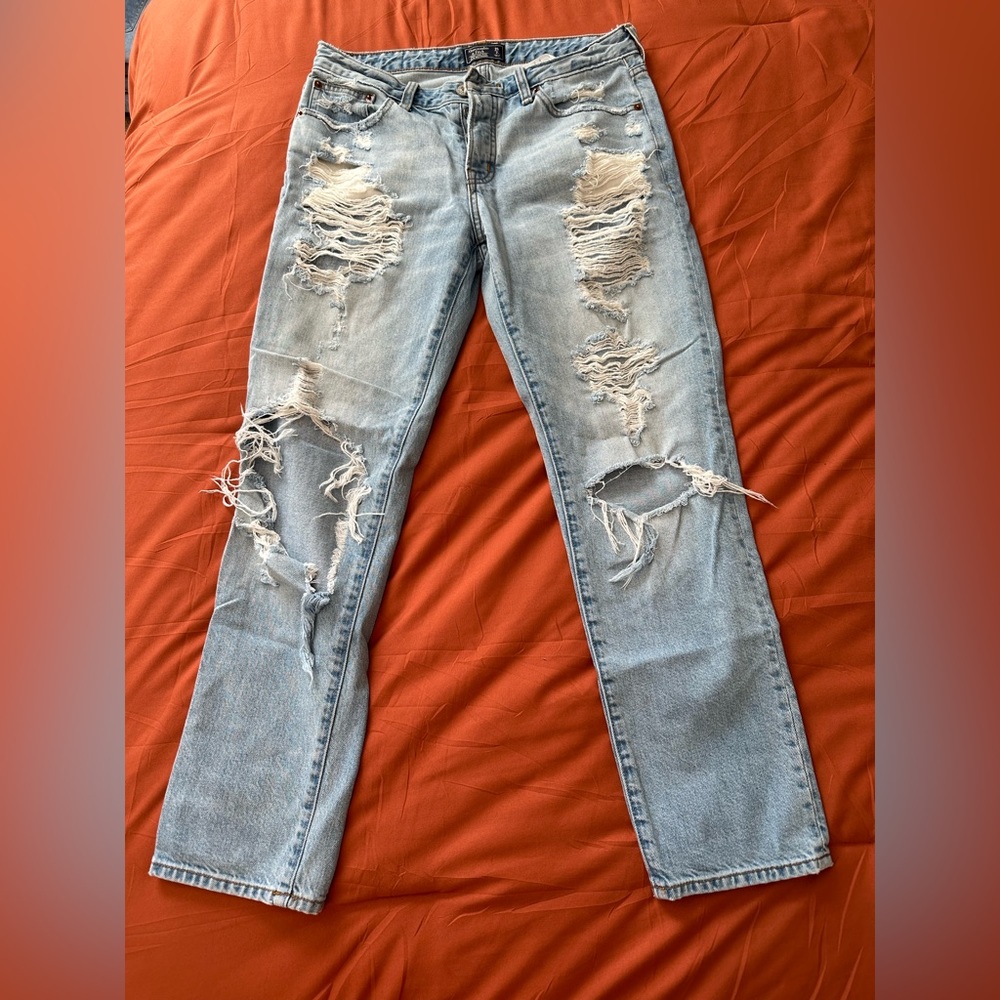 Abercrombie Slim Boyfriend Low Rise